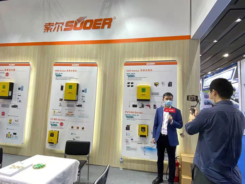 An interview at the Autumn Canton Fair